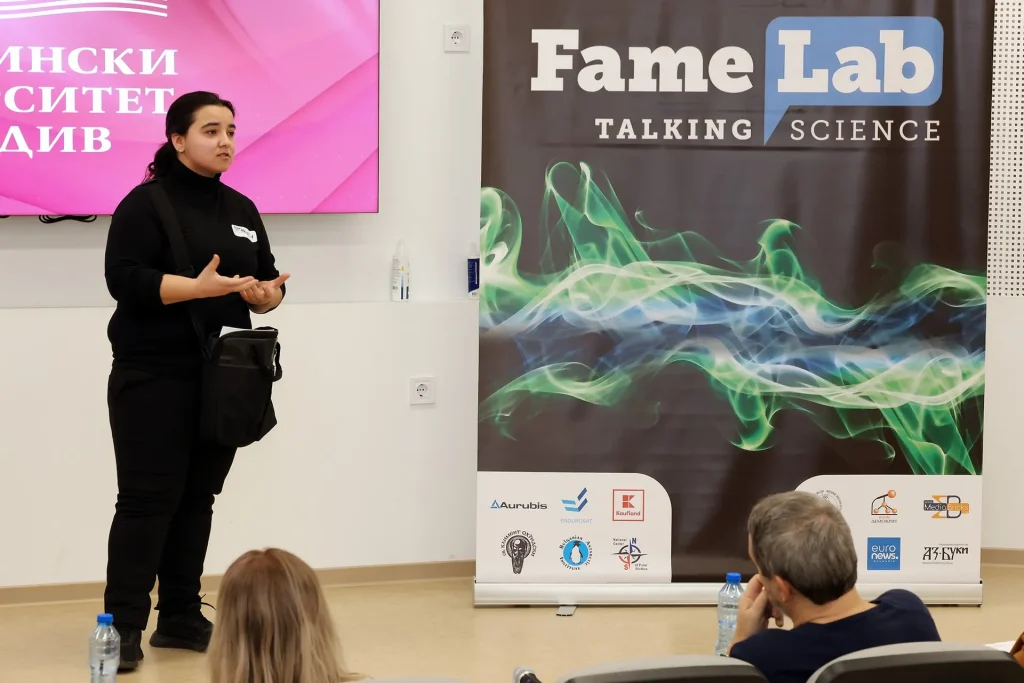 Студентка от Медицинския колеж се класира за финалите на “Лаборатория за слава FameLab”