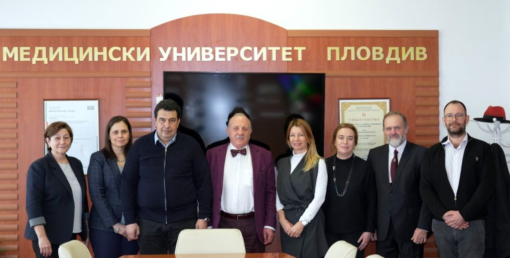 МУ-Пловдив подписа споразумение за членство в Европейската тематична мрежа по биотехнологии